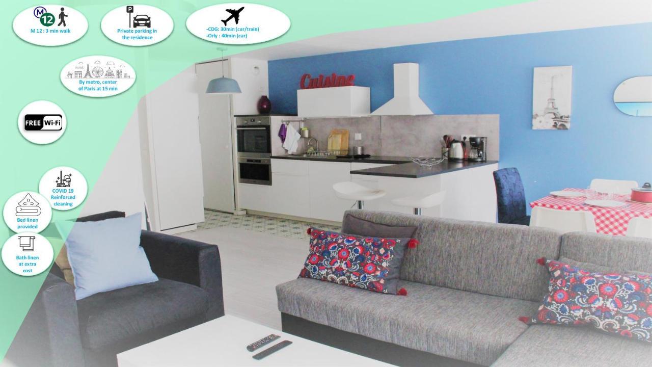 Logement Familial Tout Equipe Saint-Denis  Ngoại thất bức ảnh