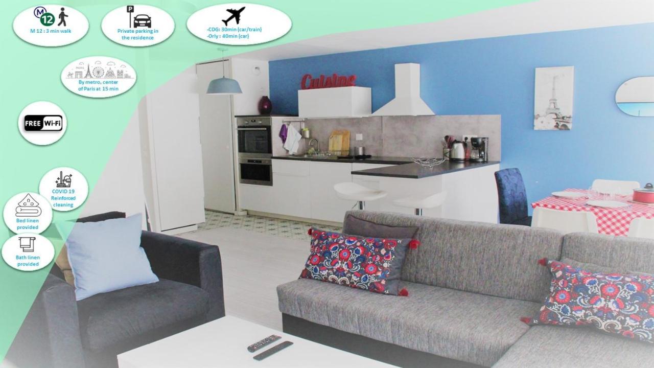 Logement Familial Tout Equipe Saint-Denis  Ngoại thất bức ảnh